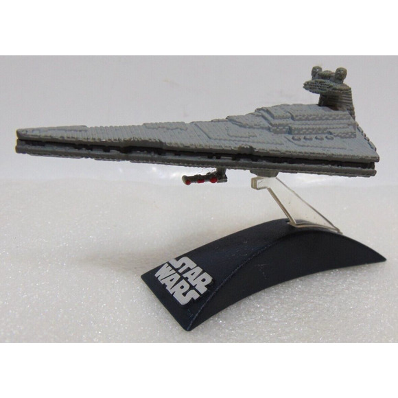 Star Wars Imperial Star Destroyer LFL 1996 With Stand Moving Part Vintage Kenner - Picture 1 of 9